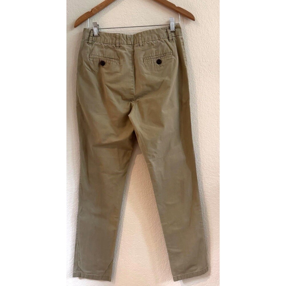 ASOS Design Men's Chino Pants‎ Tapered Cotton Khaki Size 30 X 32 Office Travel - Picture 2 of 8
